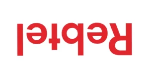 The logo of Rebtel, a foreign calling application