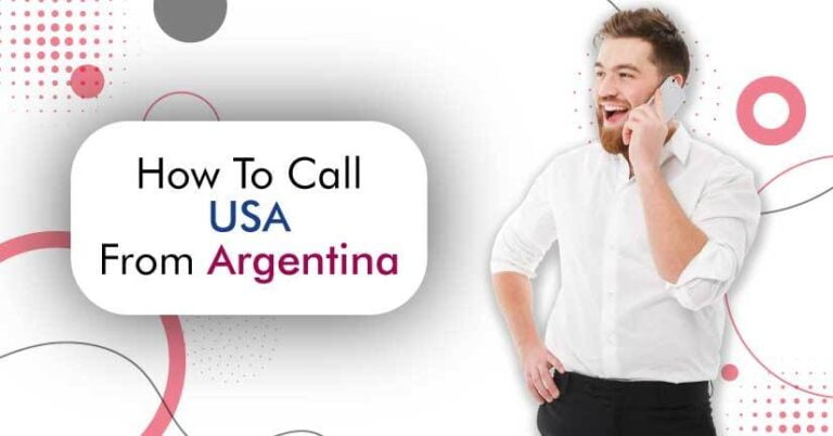 A person smiling after learning the most easiest way to call the US from Argentina