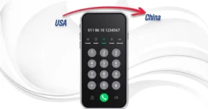 Complete dialing codes for calling China from the US