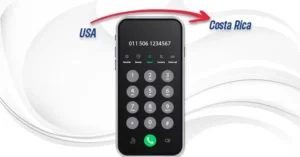 How to dial Costa Rica from the USA